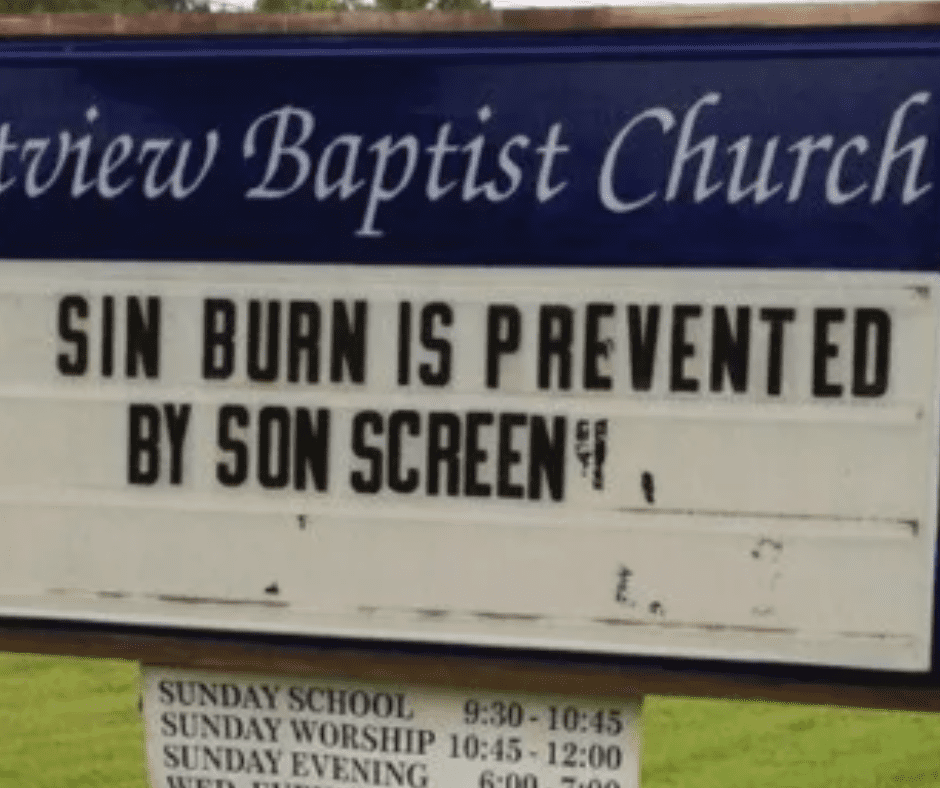 Sin burn is prevented by Son screen