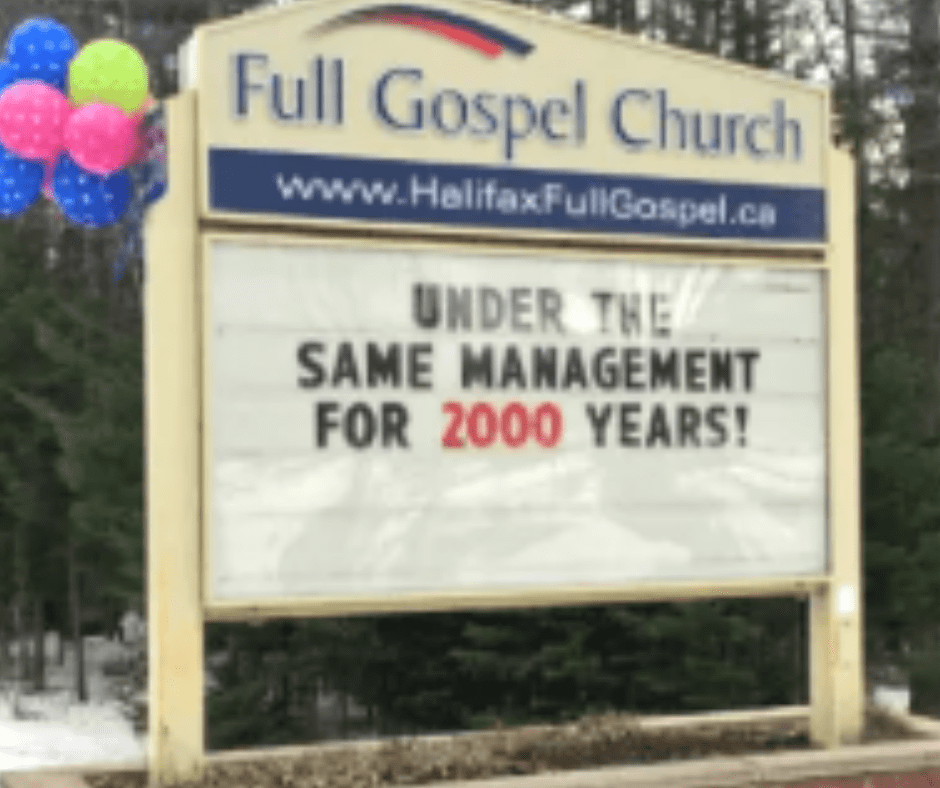 Same management for 2000 years!