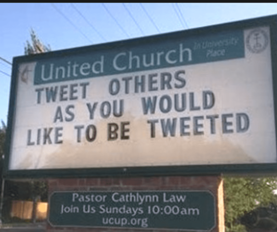 Tweet others as you would be tweeted