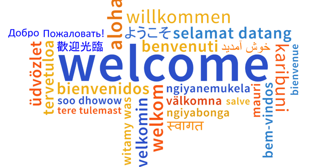 welcome in any language